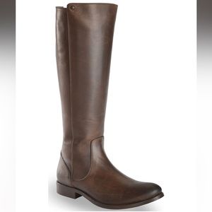 Frye Melissa Stud Back Zip Boots-8